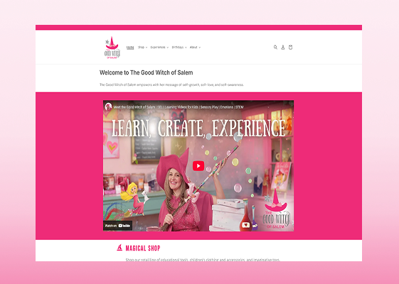 website banner