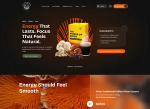 mushroom webpage